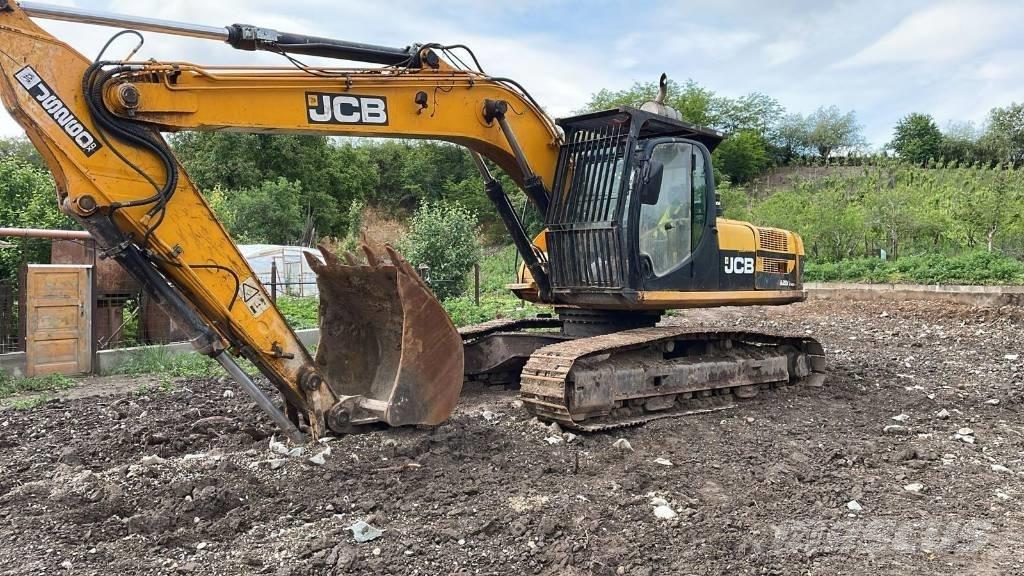 JCB JS 260 XD Rupsbanden, kettingen en onderstel