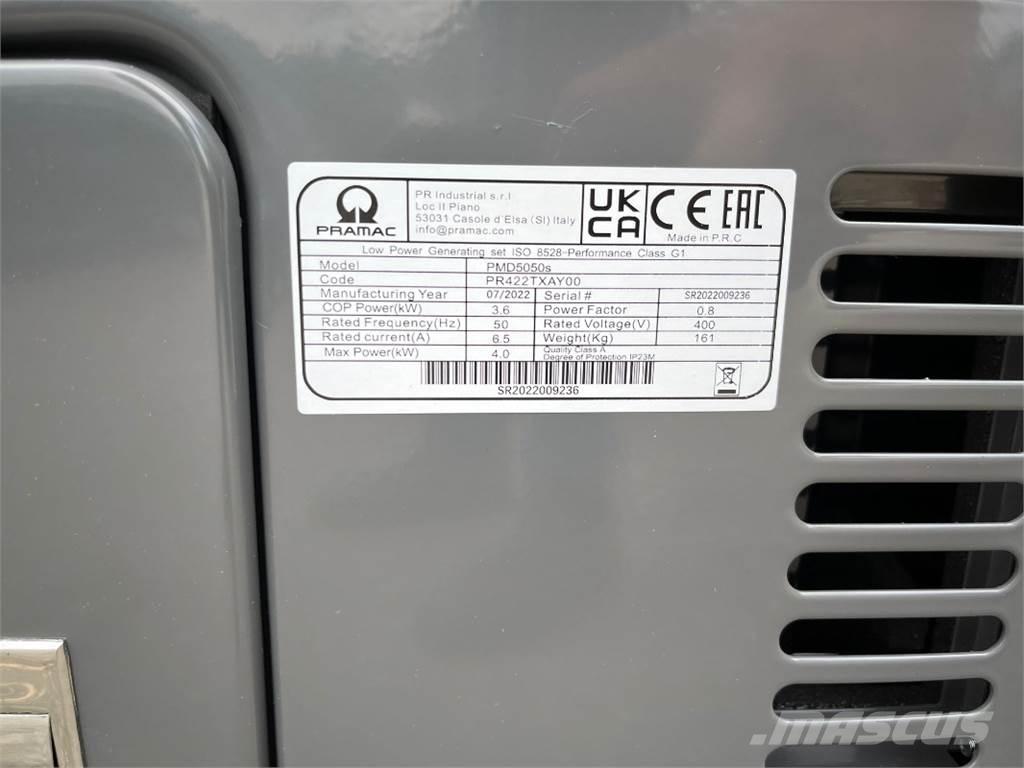 Pramac PMD5050s Overige generatoren