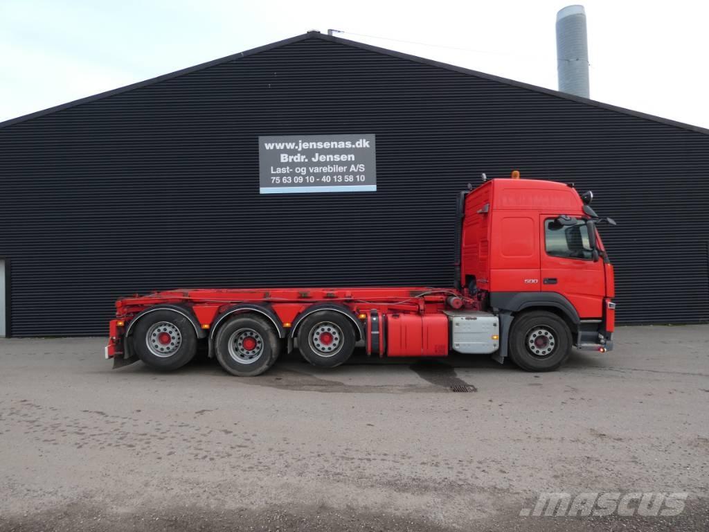 Volvo FM 500 Containertrucks met kabelsysteem