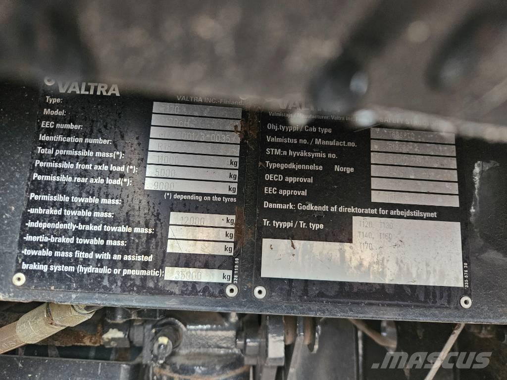 Valtra T 170 Tractoren