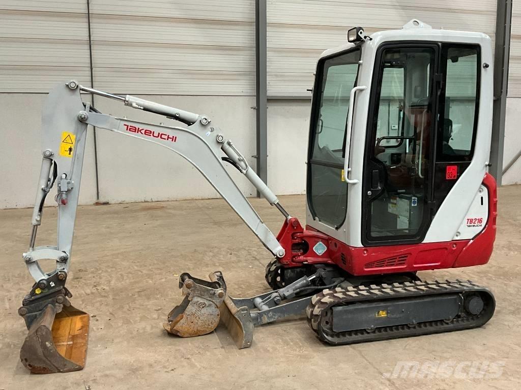 Takeuchi TB 216 Minigraafmachines < 7t