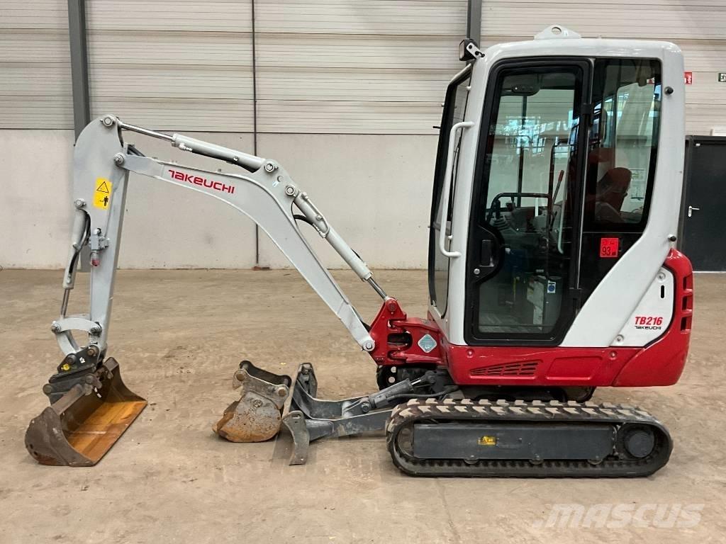 Takeuchi TB 216 Minigraafmachines < 7t