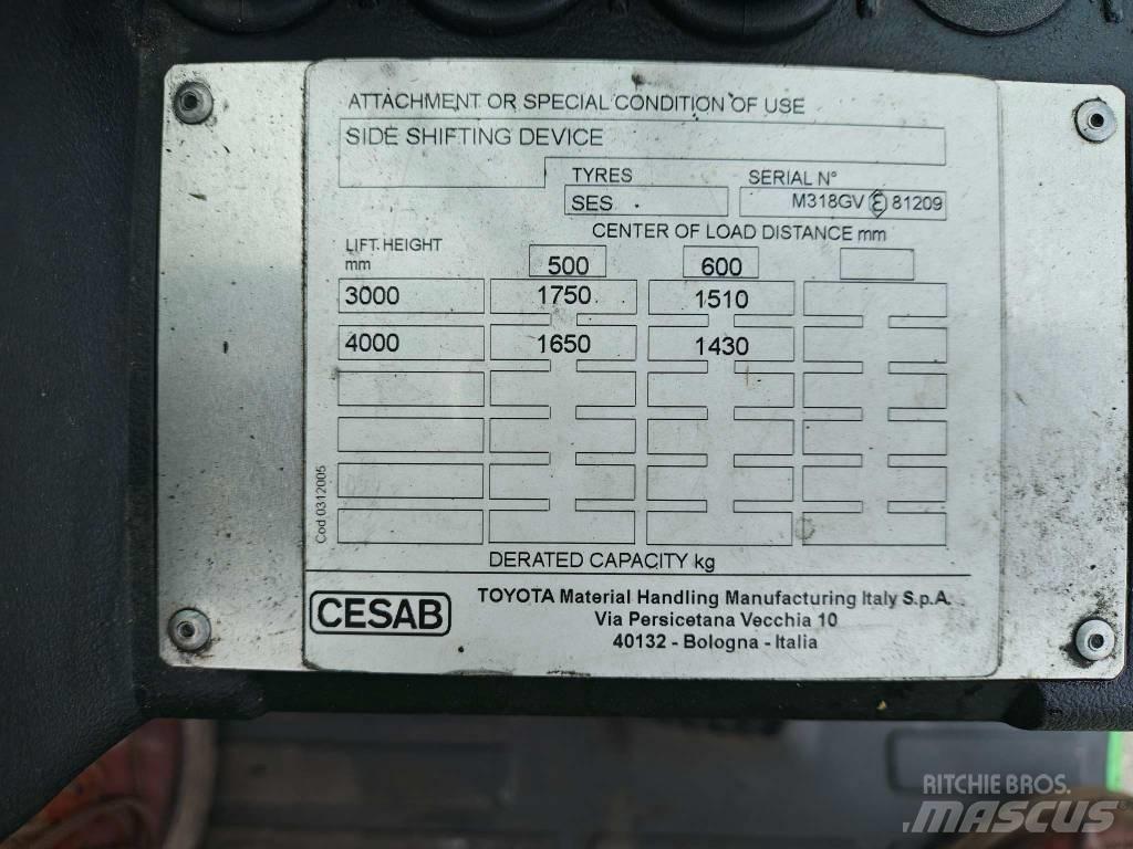 Cesab M 318 G LPG heftrucks