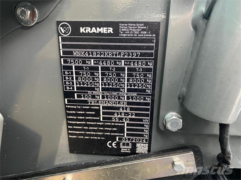 Kramer KT276 Verreikers