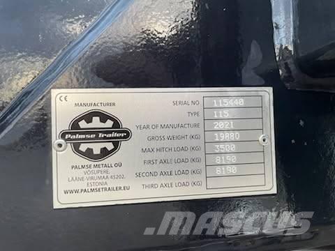 Palmse Trailer 115 Wissellaadbakken