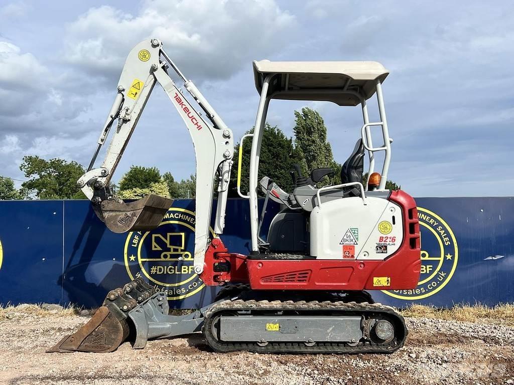 Takeuchi TB216 Speciale Graafmachines