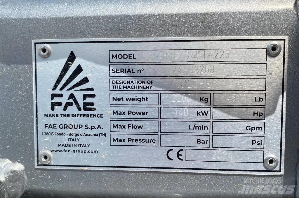 FAE UML/S/DT 225 Bosbouw - Overige