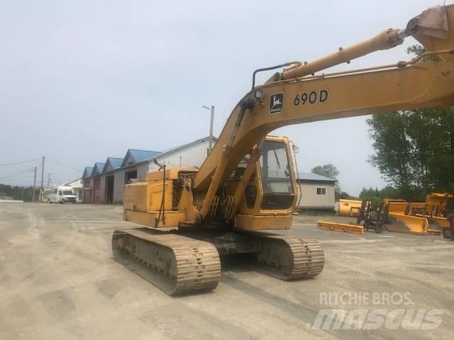 John Deere 690 D Rupsgraafmachines