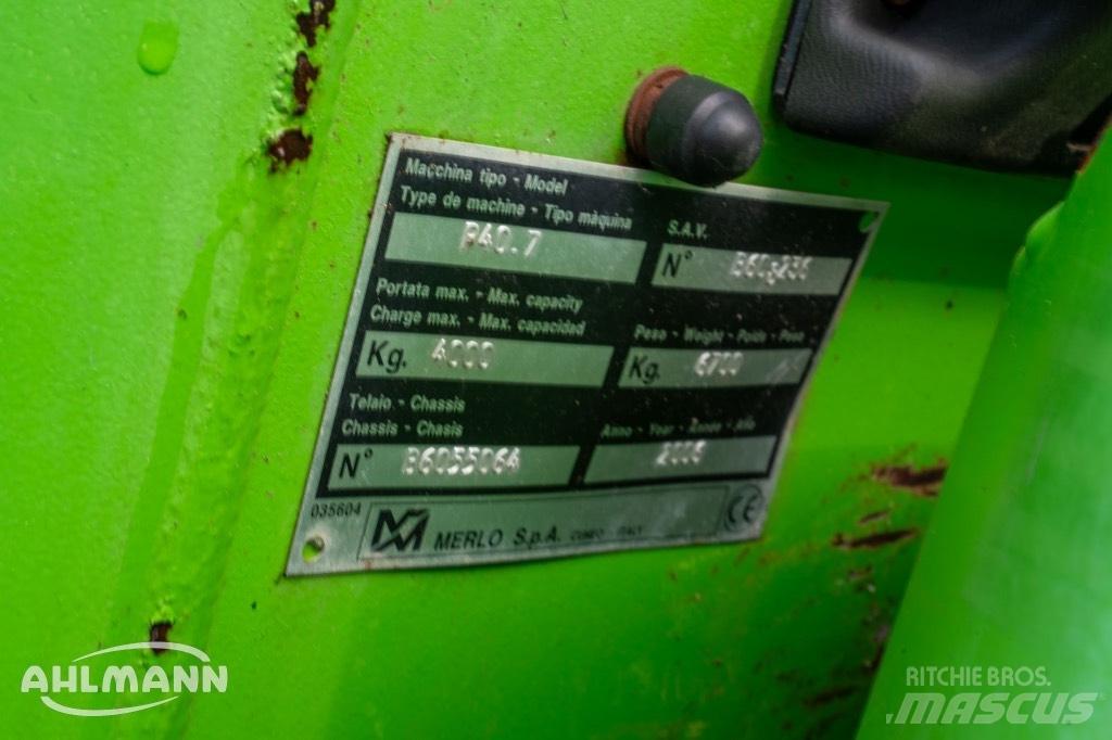 Merlo P 40.7 Verreikers voor landbouw