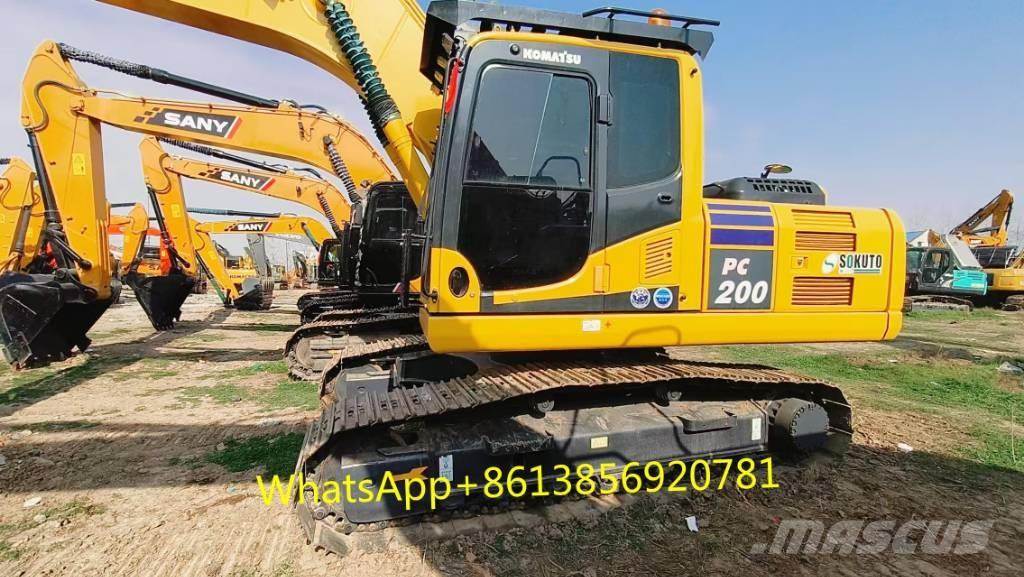 Komatsu PC 200-8 Rupsgraafmachines