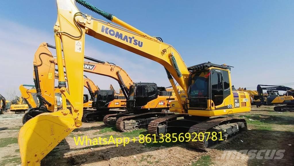 Komatsu PC 200-8 Rupsgraafmachines