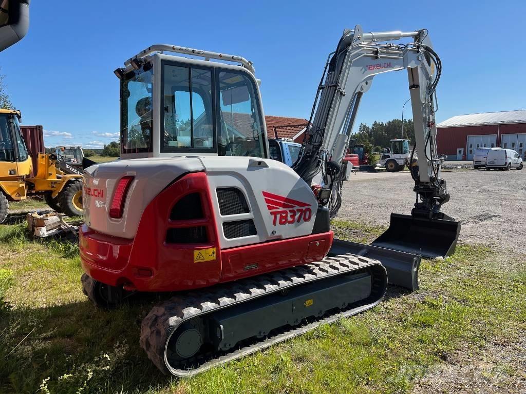 Takeuchi TB 370 Midigraafmachines 7t - 12t