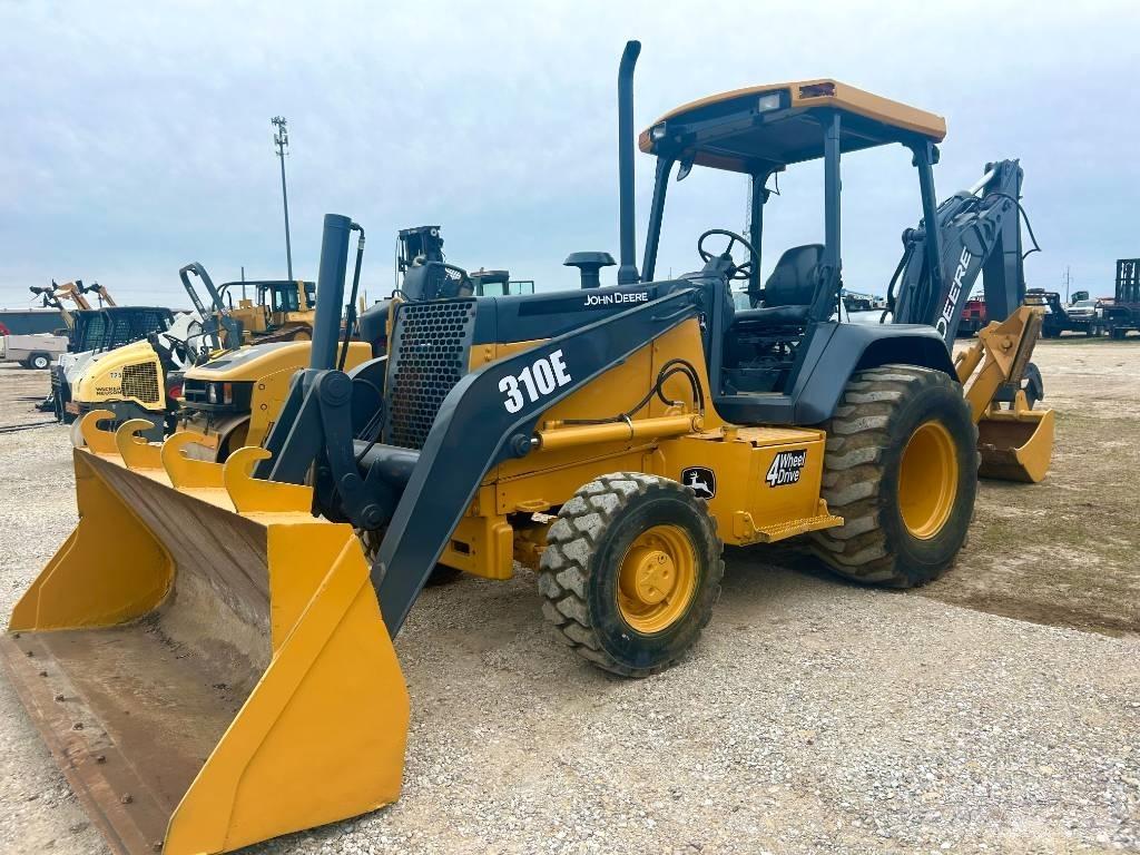 John Deere 310 E Graaf-laadcombinaties