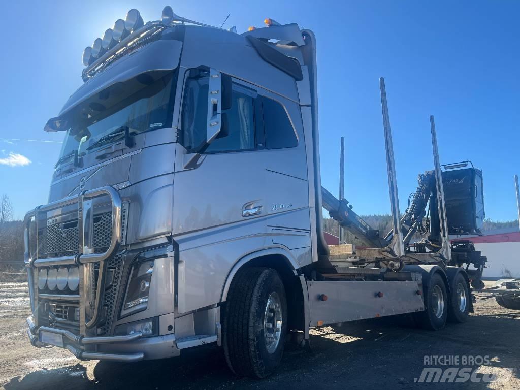 Volvo FH 16 750 6x4 Hout-Bakwagens