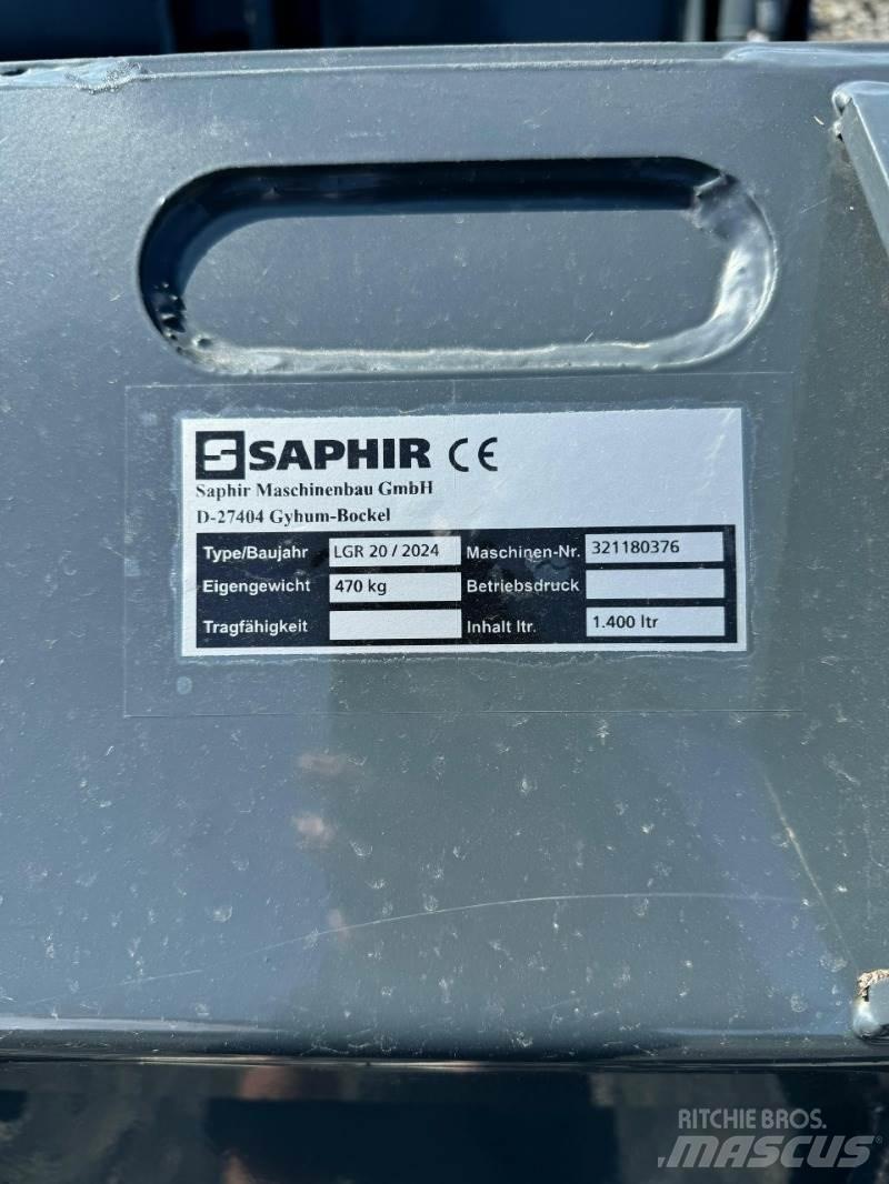Saphir LGR 20 Overige accessoires voor tractoren