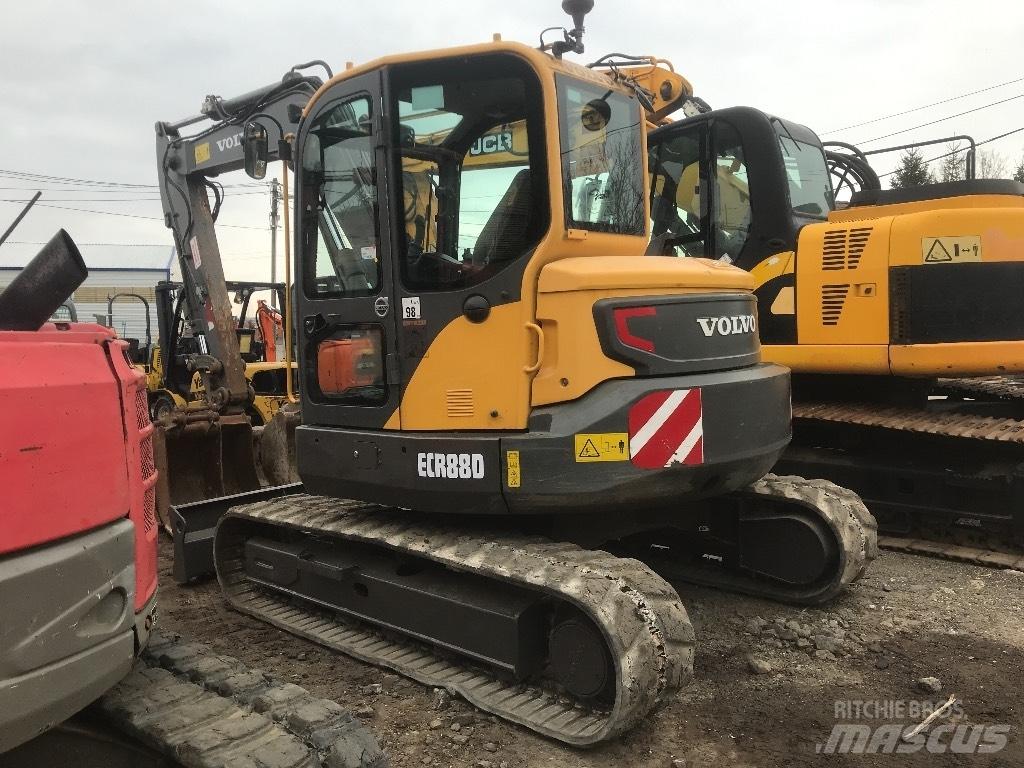 Volvo ECR 88 D Midigraafmachines 7t - 12t