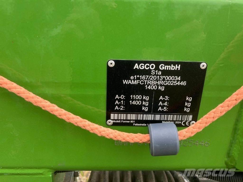 Fendt Former 801 Schudders