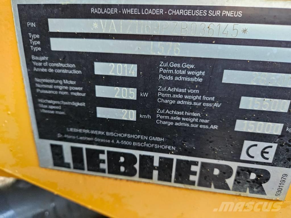 Liebherr L 576 Wielladers