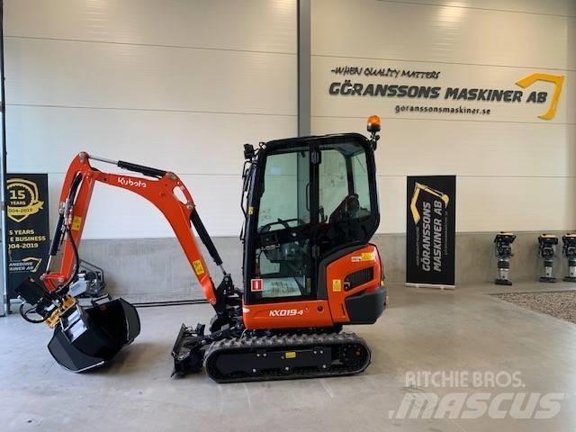 Kubota KX 019-4 Minigraafmachines < 7t