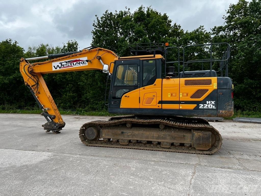 Hyundai HX 220 L Rupsgraafmachines