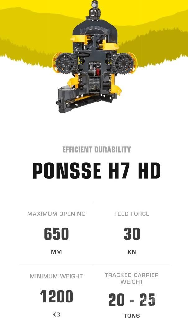 Ponsse H 7HD head Boomvelkoppen
