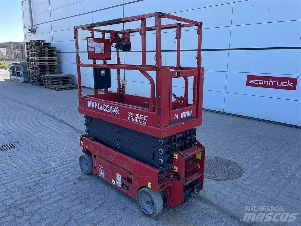 Manitou 78SEC Schaarhoogwerkers