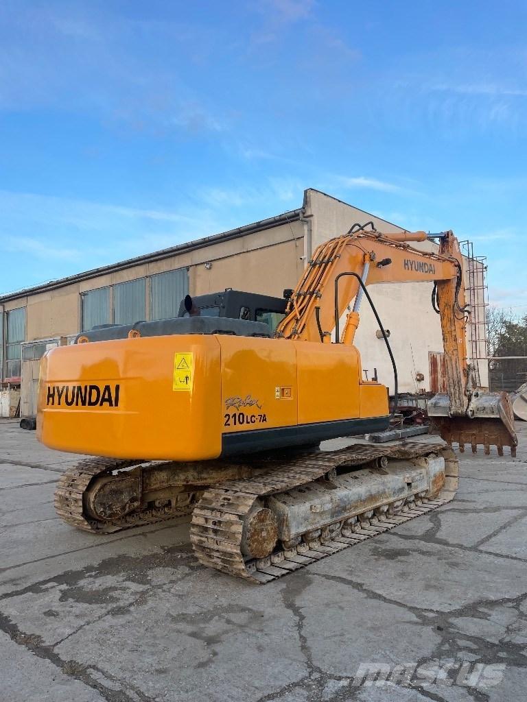 Hyundai R 210 LC 7A Rupsgraafmachines