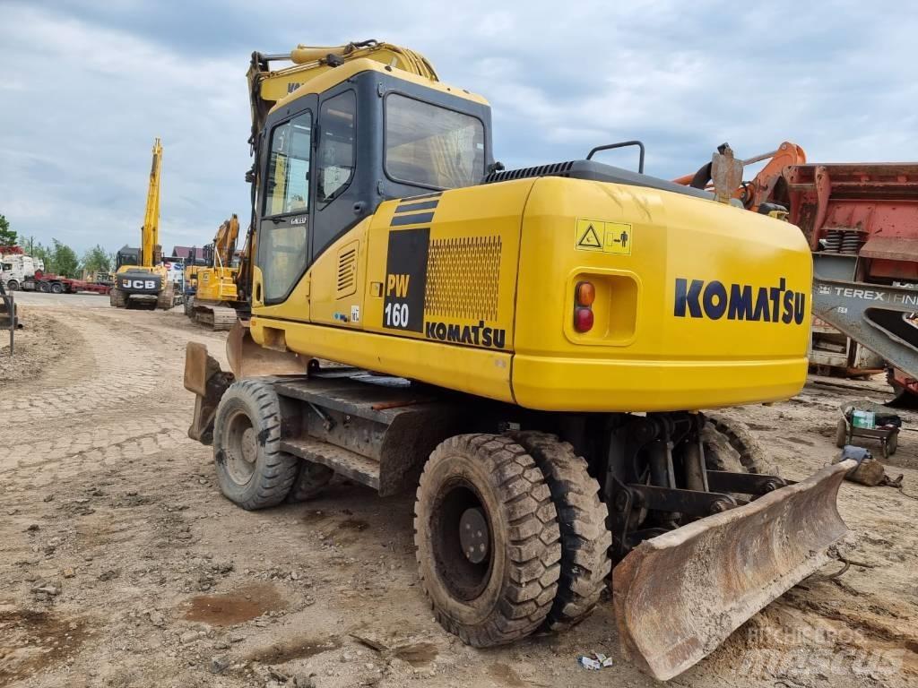 Komatsu PW 160-7 Wielgraafmachines