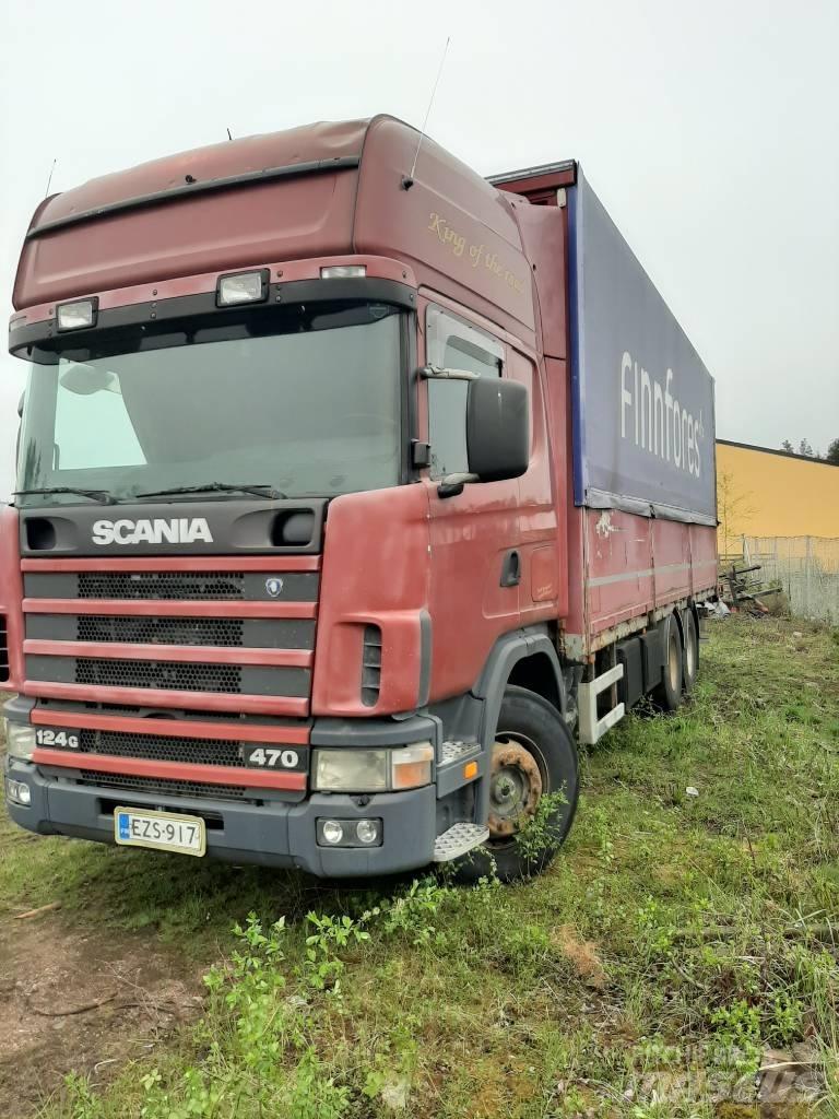 Scania R 124 Schuifzeilopbouw
