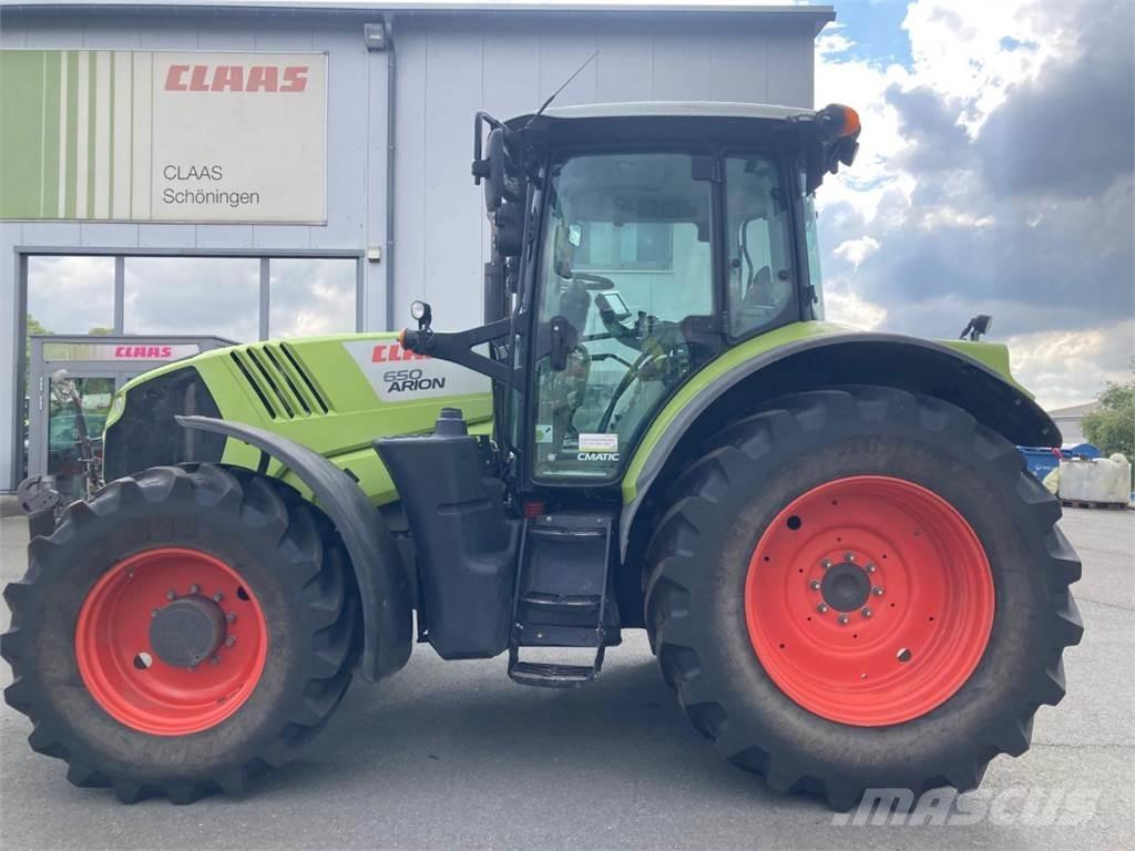 CLAAS ARION 650 Tractoren
