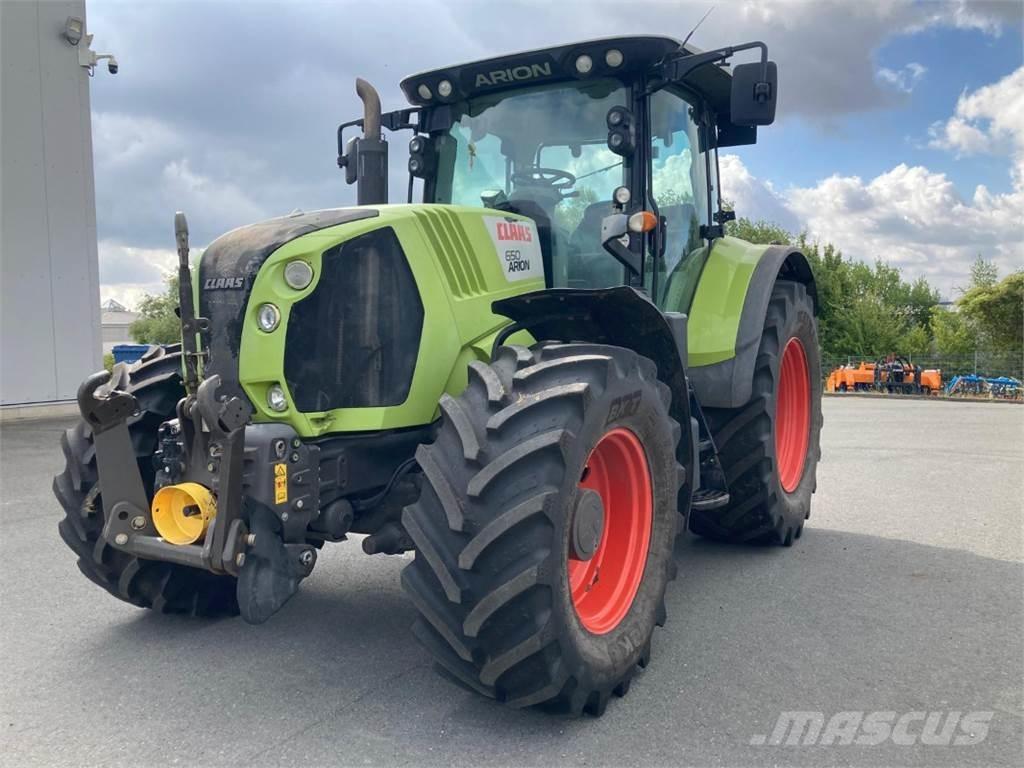 CLAAS ARION 650 Tractoren
