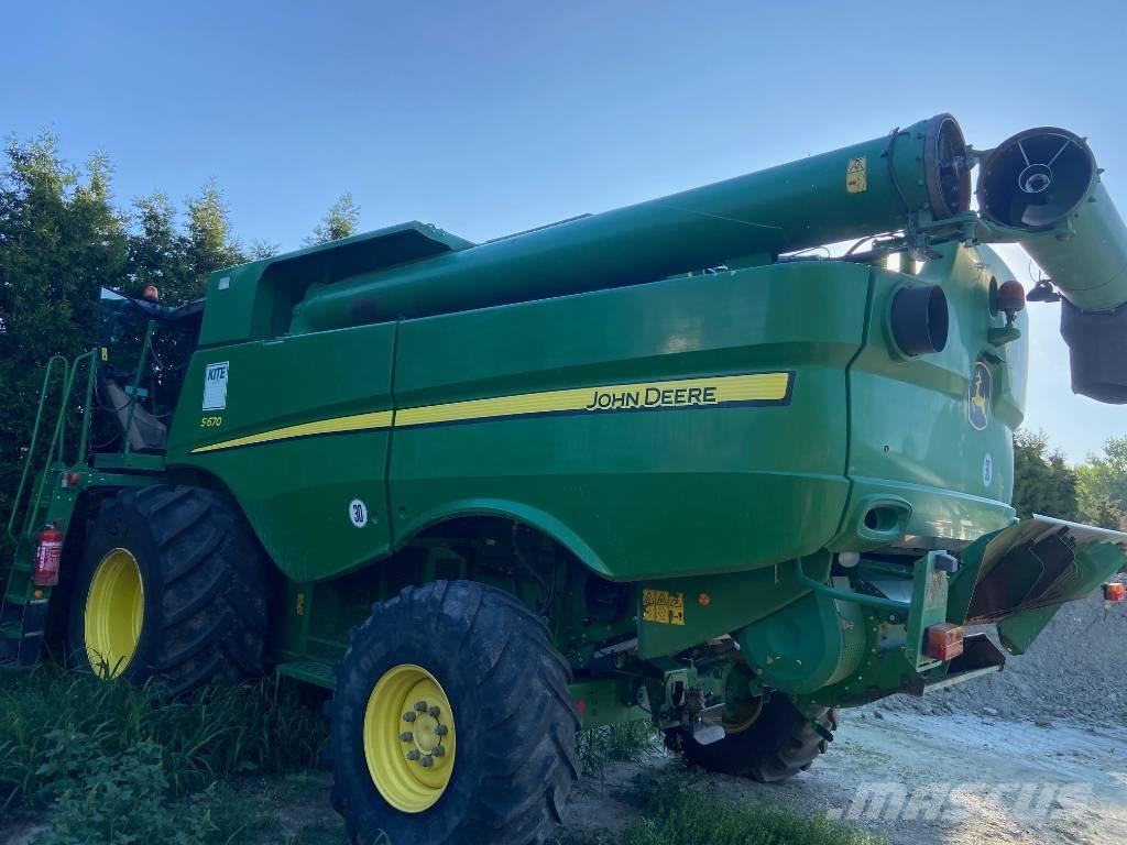 John Deere S 670 i Maaidorsmachines