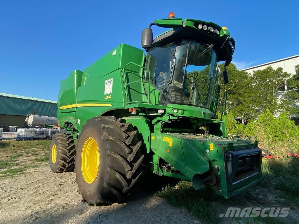 John Deere S 670 i Maaidorsmachines