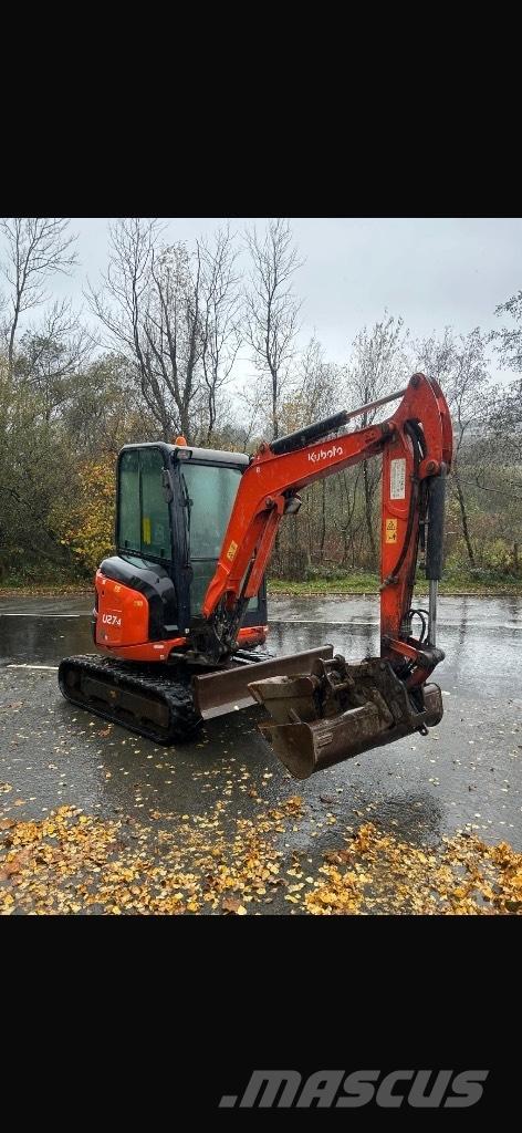 Kubota U 27-4 Minigraafmachines < 7t