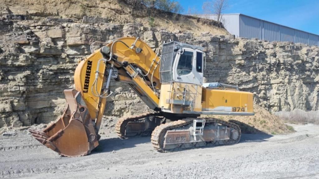 Liebherr R 974 C Rupsgraafmachines