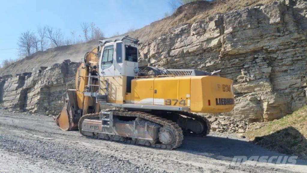 Liebherr R 974 C Rupsgraafmachines