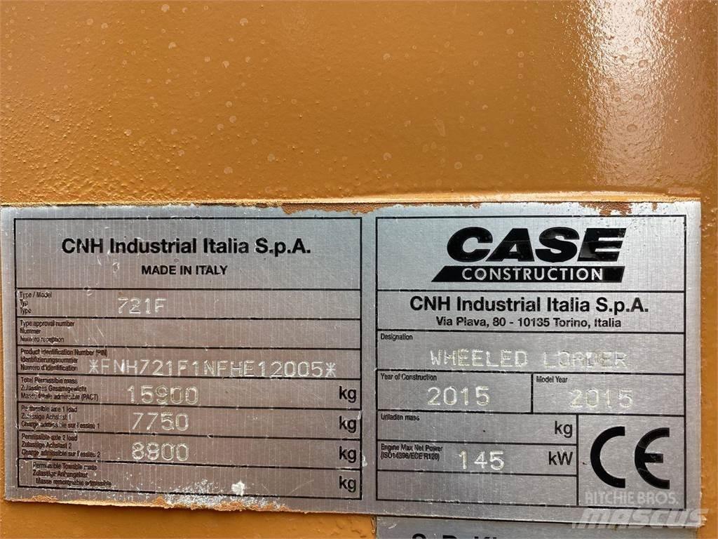 CASE 721F Wielladers