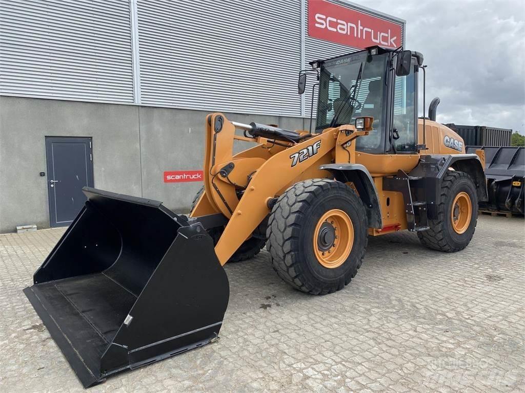 CASE 721F Wielladers