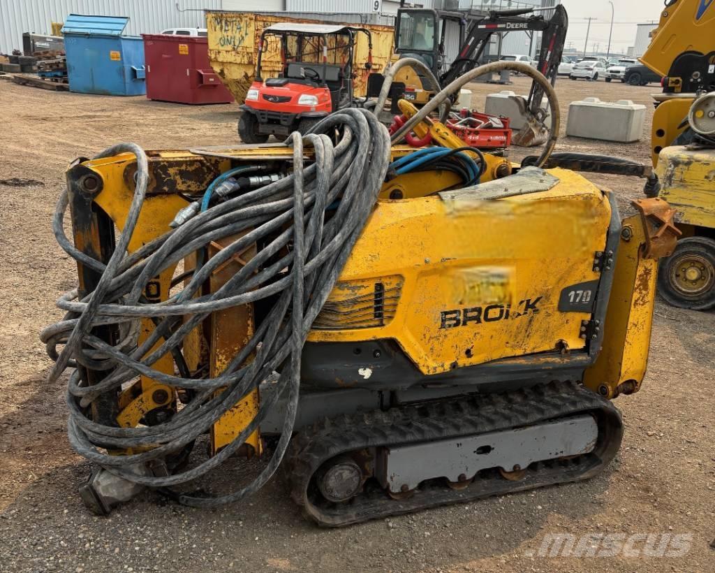 Brokk 170 Minigraafmachines < 7t