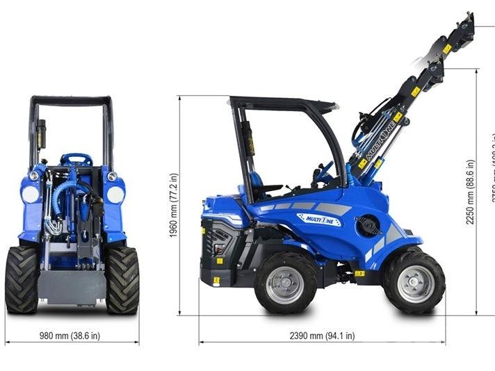Multione 5.2 K Verreikers voor landbouw