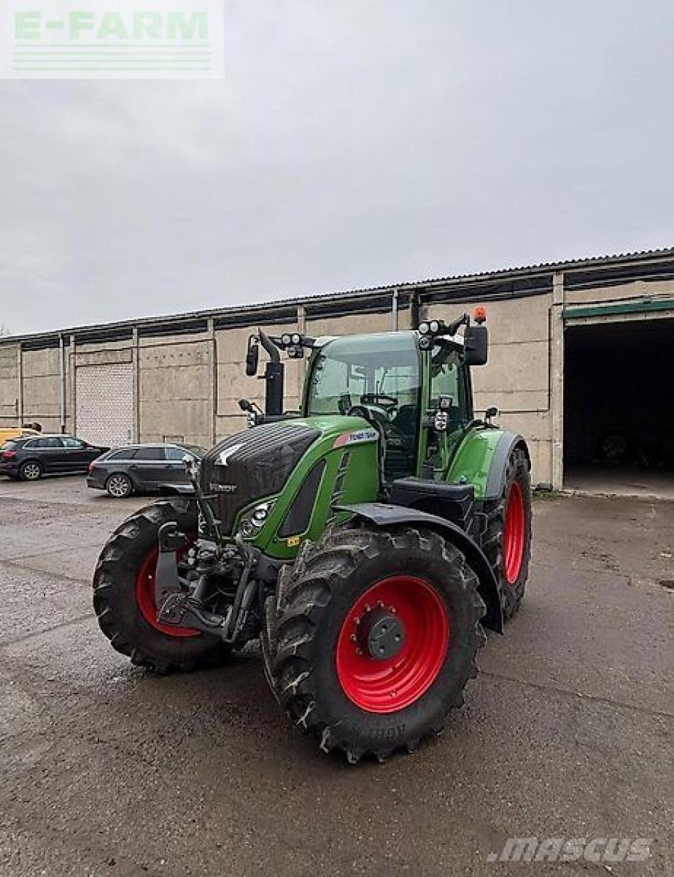 Fendt 724 vario Tractoren