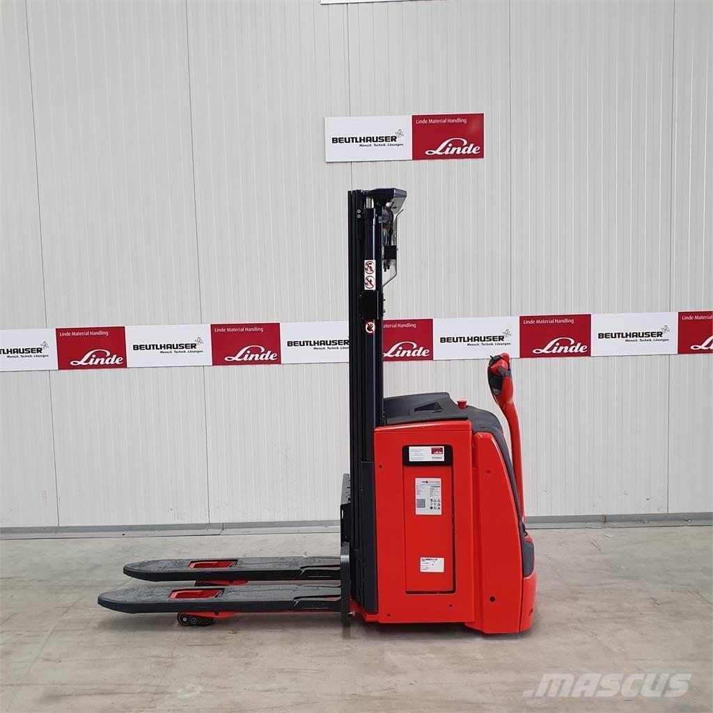 Linde L16i Meeloop stapelaar