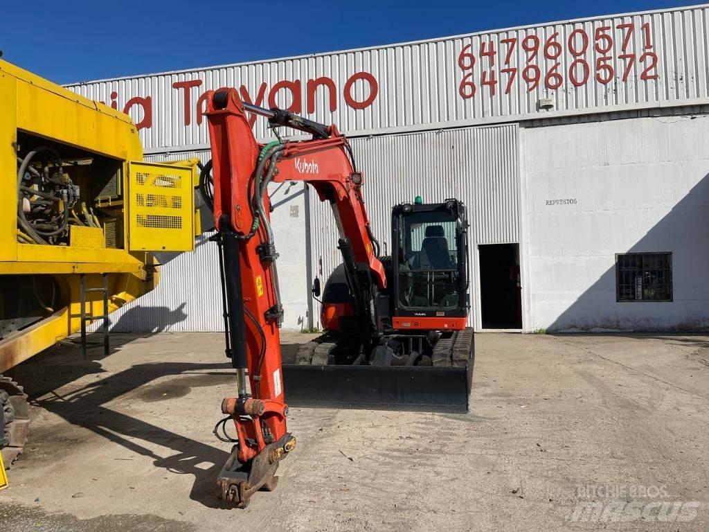 Kubota KX 080-4 Midigraafmachines 7t - 12t