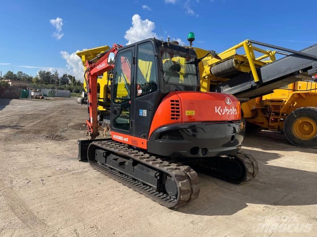 Kubota KX 080-4 Midigraafmachines 7t - 12t