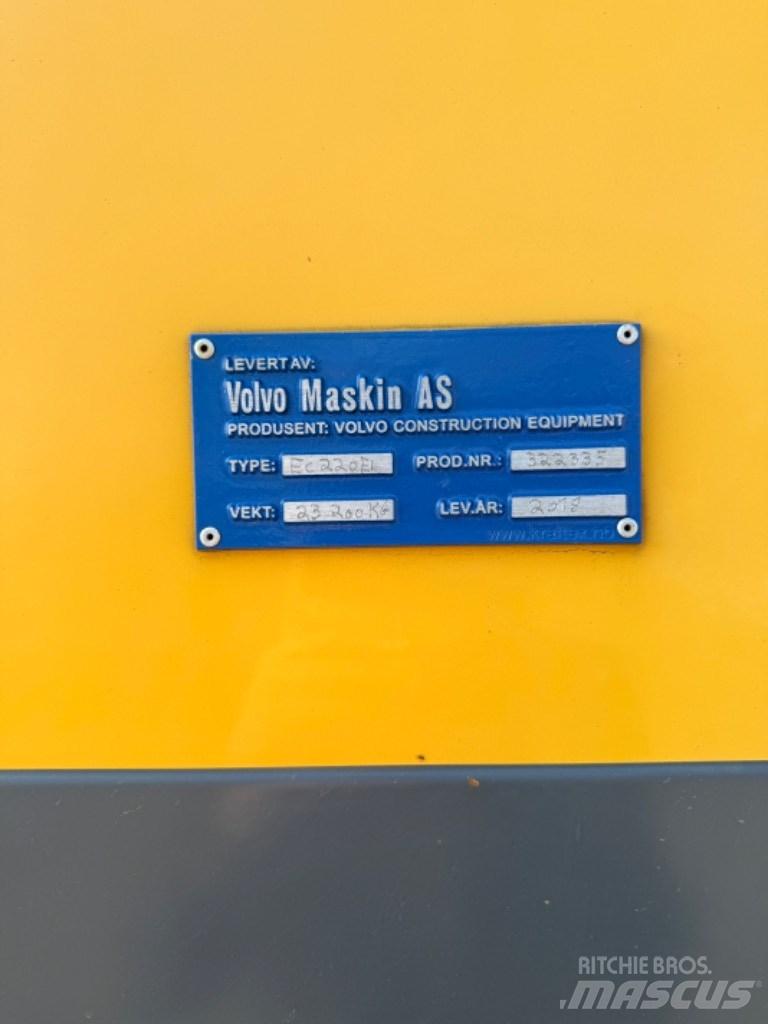 Volvo EC 220 EL Rupsgraafmachines