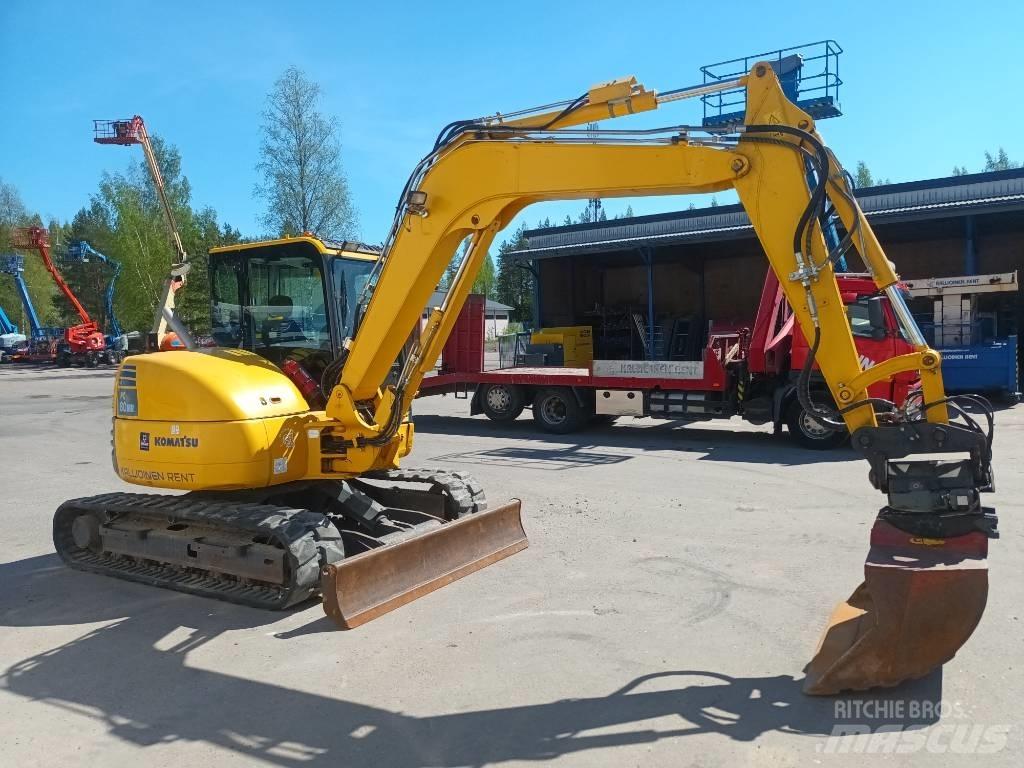 Komatsu PC 80 MR-3 Midigraafmachines 7t - 12t