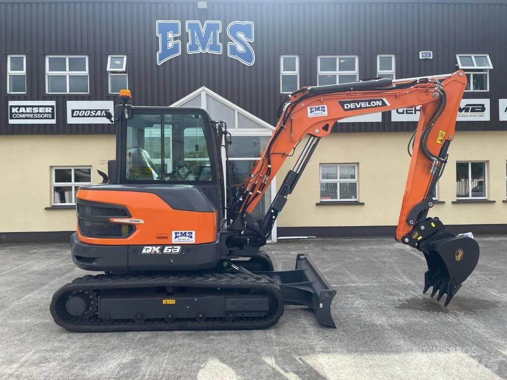 Develon DX 63-7 Minigraafmachines < 7t