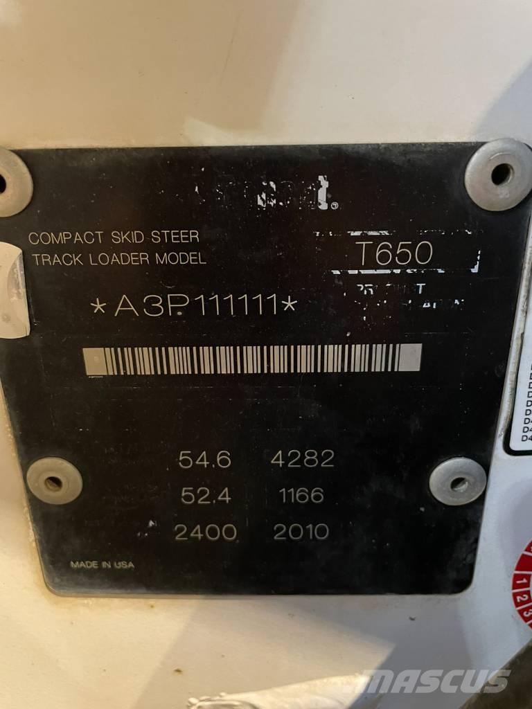 Bobcat T 650 Rupsladers