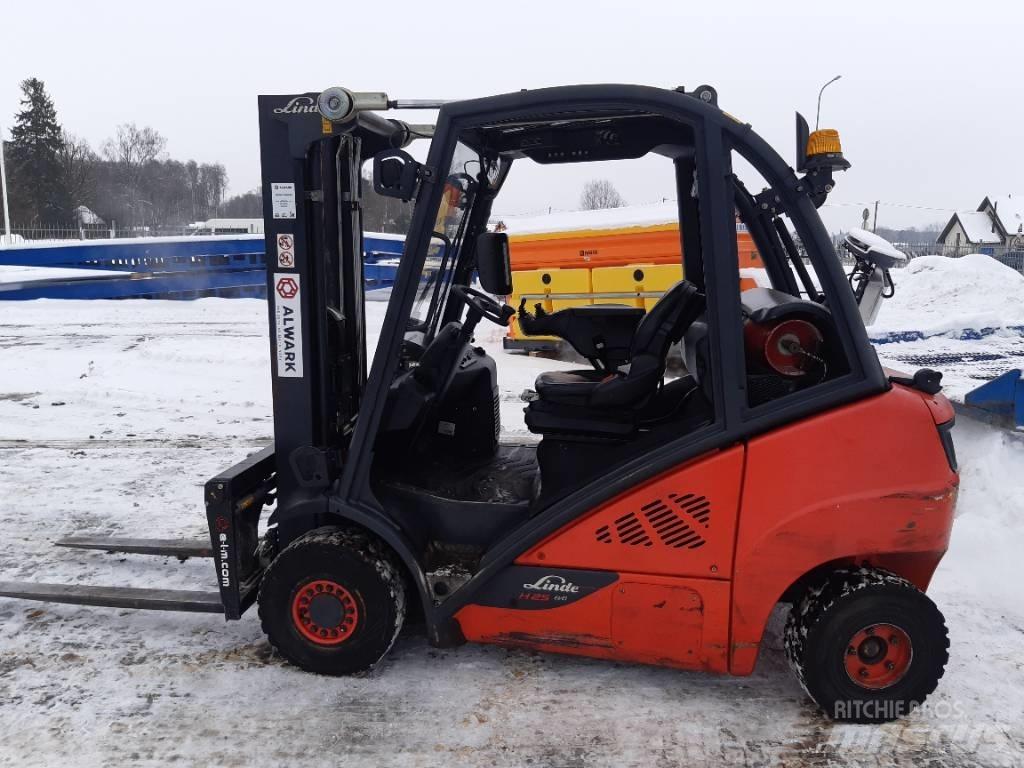 Linde H 25 T LPG heftrucks