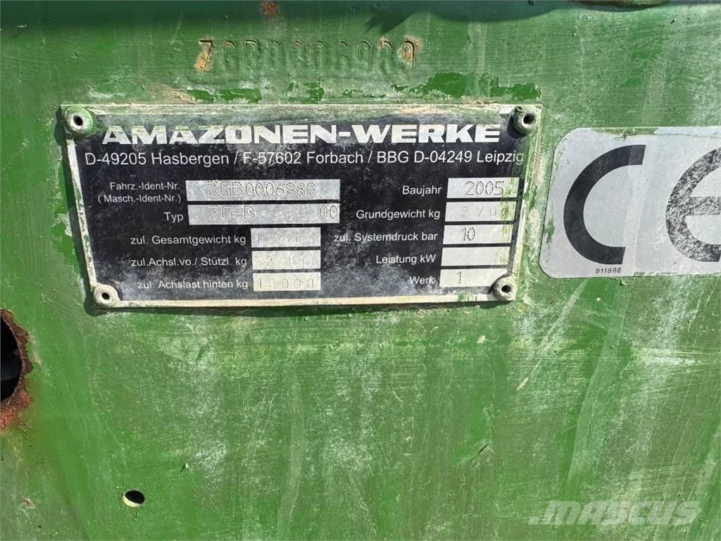 Amazone ZG-B 8200 Kunstmeststrooiers